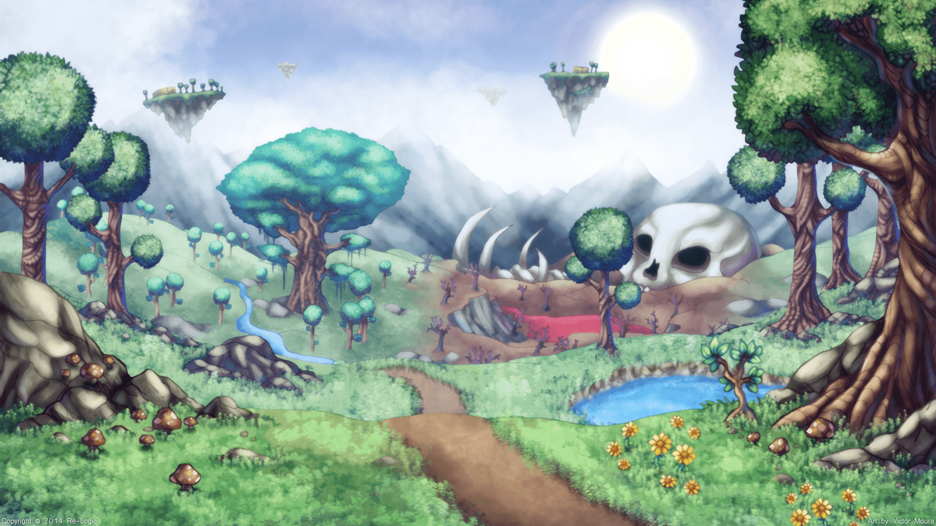 Terraria Hosting Background